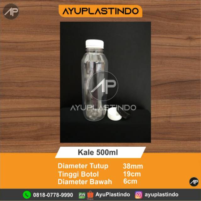 Botol plastik kale 500 ml/ botol juice/ botol lemon/ botol jamu