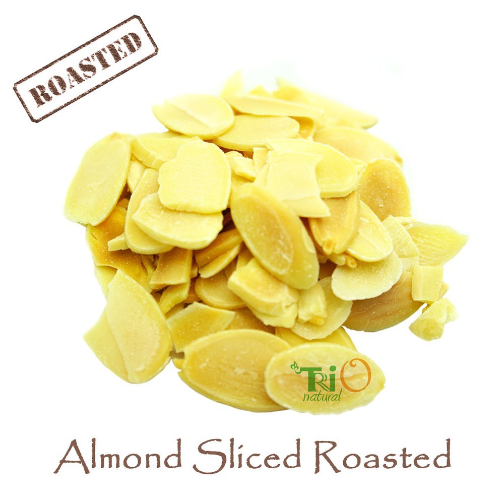 

Almond Sliced Roasted 450 gram Terbaik