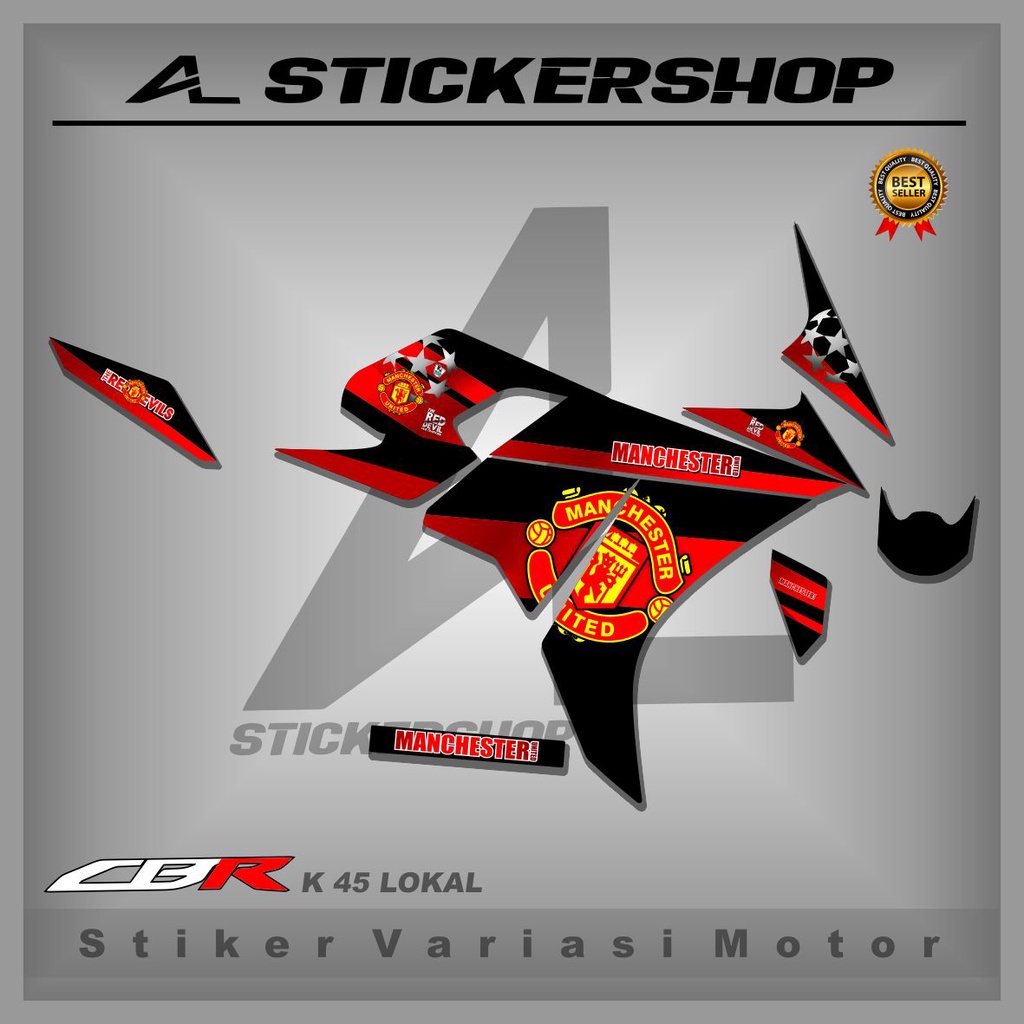 STRIPING CBR K45 / LOKAL / VARIASI / MANCHESTER UNITED