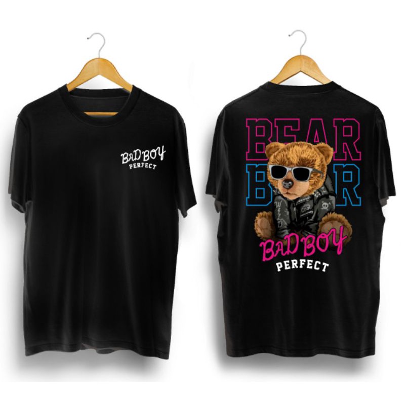 kaos pria/BAD BOY BEAR/kaos distro