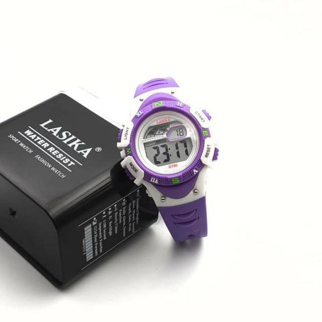 JAM TANGAN ANAK ABG LASIKA ORIGINAL WATER RESIST DIGITAL LED