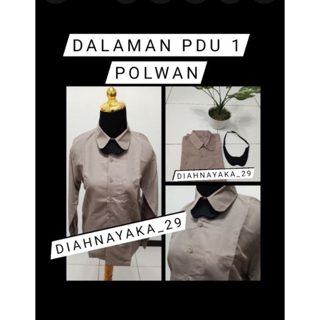 KEMEJA PDU 1 POLWAN (DASI DIJUAL TERPISAH)