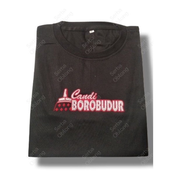 Kaos Borobudur Kaos Oleh Oleh Borobudur Motif Emboss
