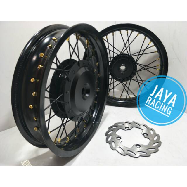 Velg ring 14 lebar 250 215 Beat - Vario 110 - Scoopy dan dll sepaket komplit plus stel velg bisa reg