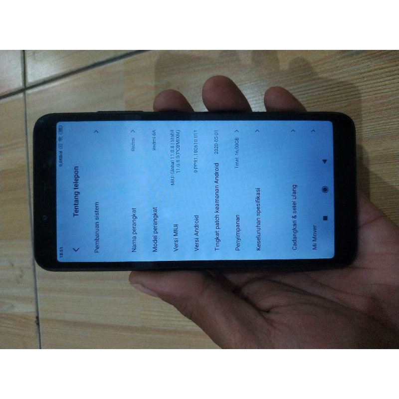 mesin redmi 6a dual sim