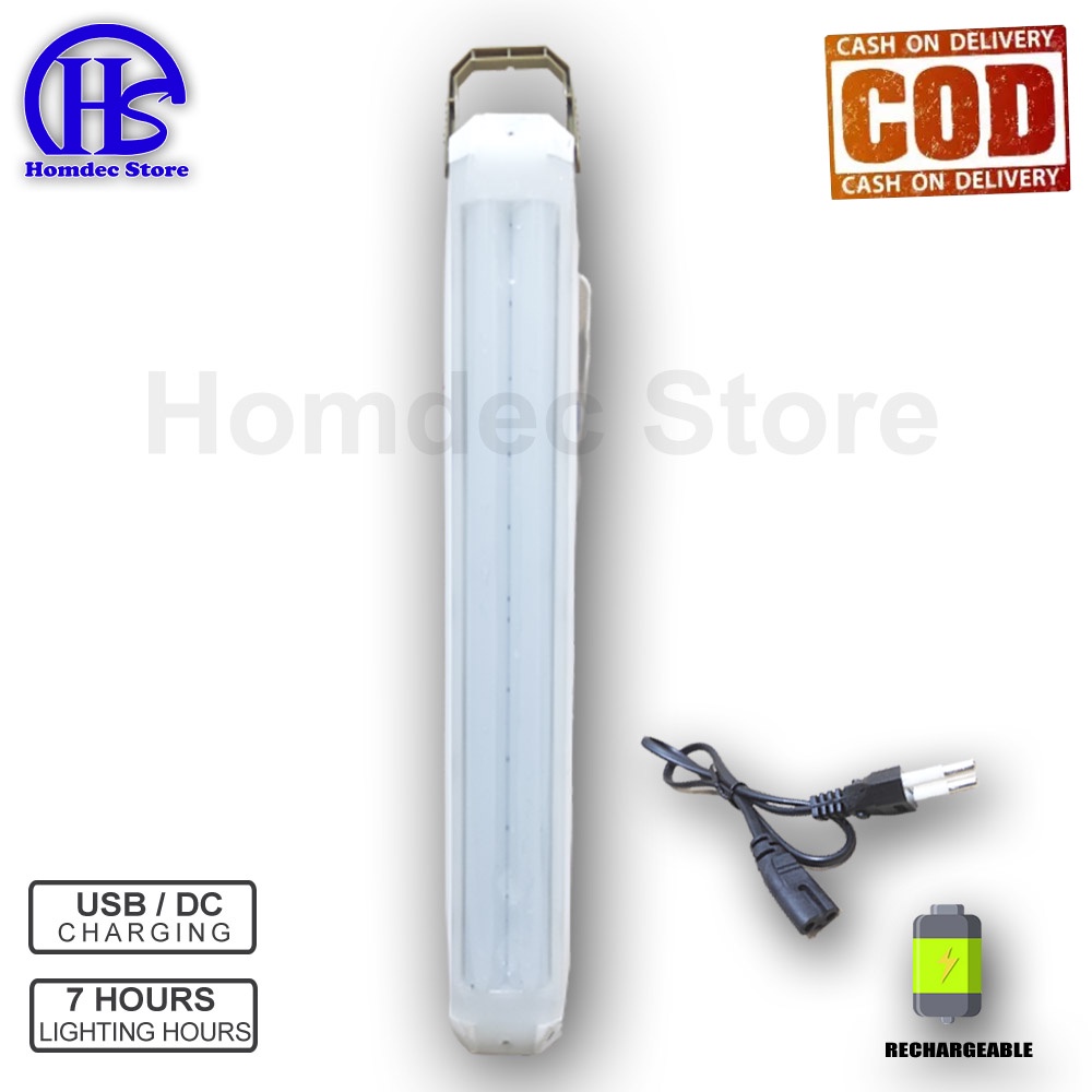 Lampu Emergency Panjang Super Terang / Lampu Led Emergency Charger / Recharger