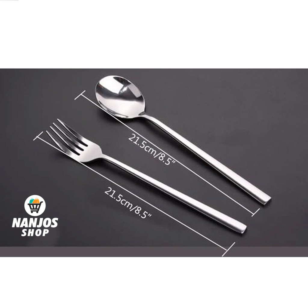 Bima garpu makan korea panjang Korean fork alat makan KR216004 Sujeo