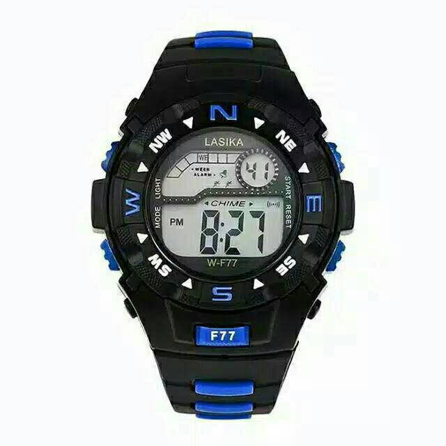 Jam Tangan Unisex Pria Sporty Lasika Anti Air F-77