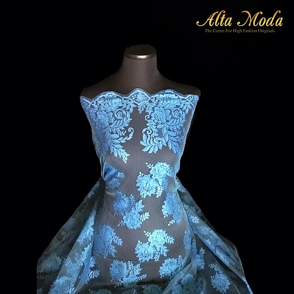 

Alta Moda Brokat Perancis Classic Blue