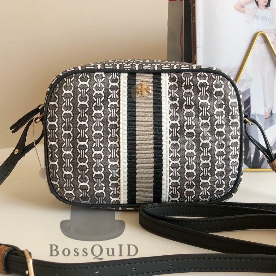 Tory Burch Gemini Camera Bag Black