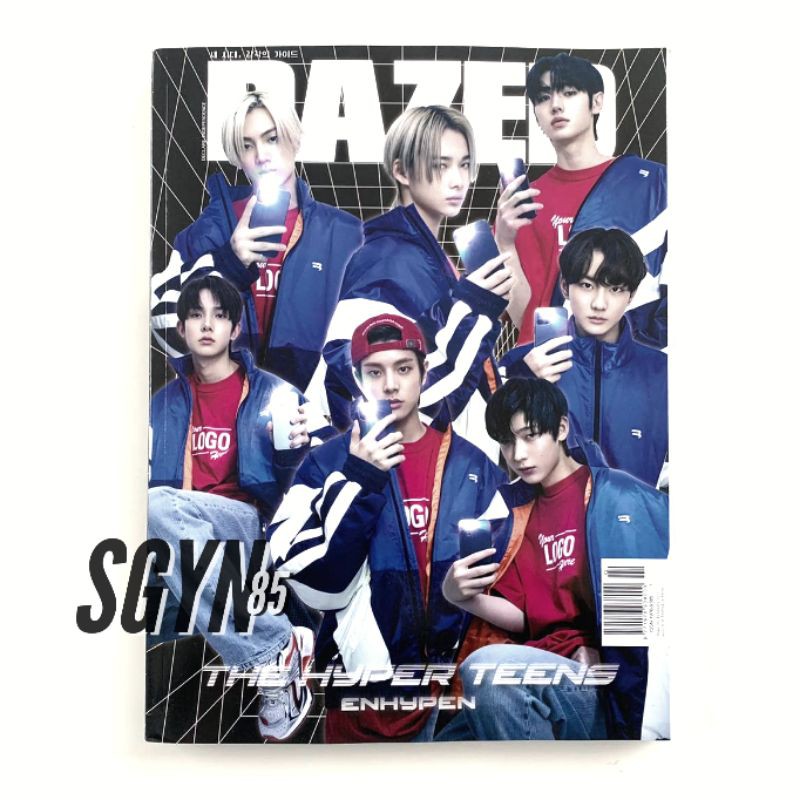 [ READY STOCK ] DAZED & CONFUSED KOREA MAGAZINE FEBRUARY ISSUE ENHYPEN COVER B TYPE
