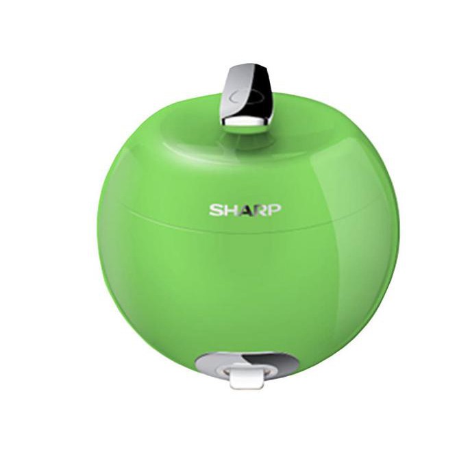 NEW / Sharp Rice Cooker Apple 0.8 Liter – KSP8MYWH - Hijau muda / BERKUALITAS