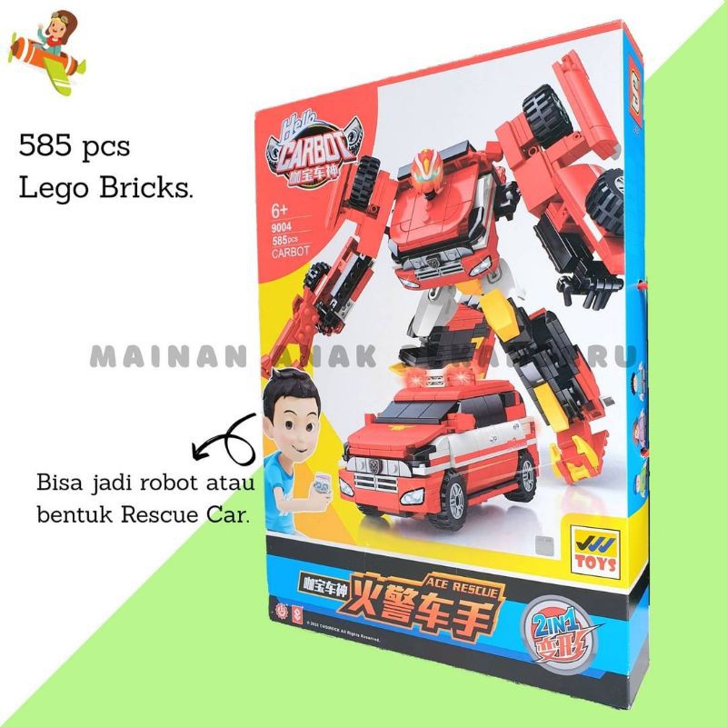 Mainan Edukasi Anak Block Carbot/Mainan Lego Brick Robot