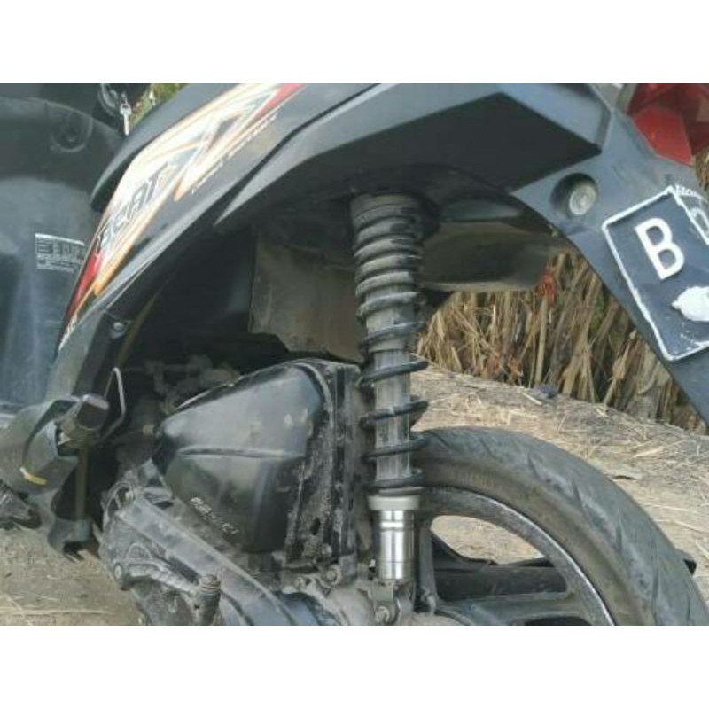 peninggi shock belakang matic full besi