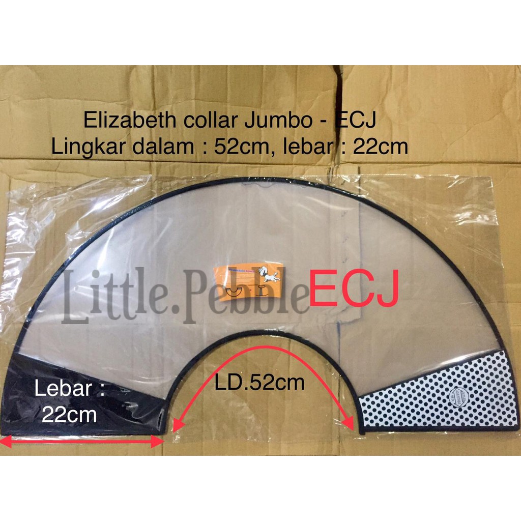 ELIZABETH COLLAR PET PROTECTION SIZE JUMBO