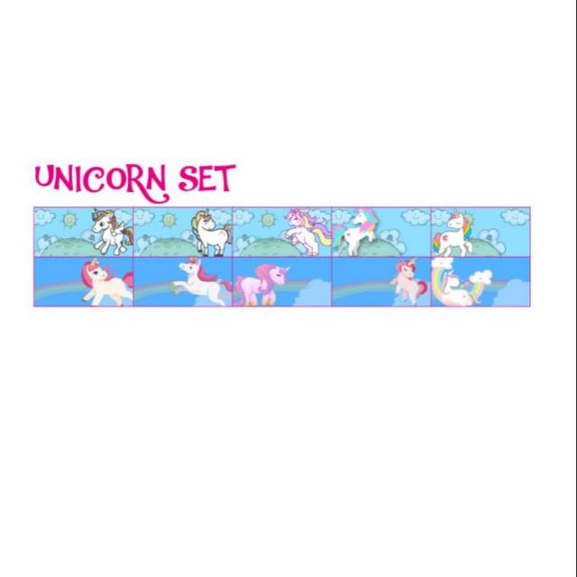 

Label Nama Unicorn Waterproof