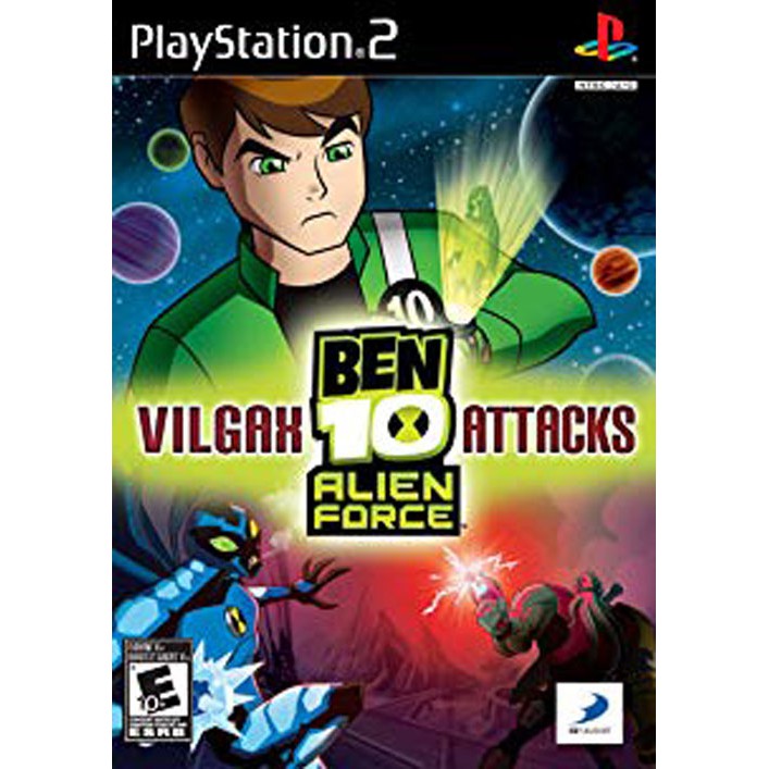 DVD Kaset Game PS2 Ben 10 Alien Force Vilgax Attacks