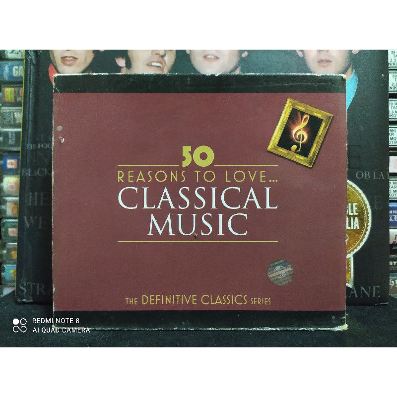 Boxset CD : 50 REASON TO LOVE ... CLASSICAL MUSIC - THE DEFINITIVE CLASSIC SERIES