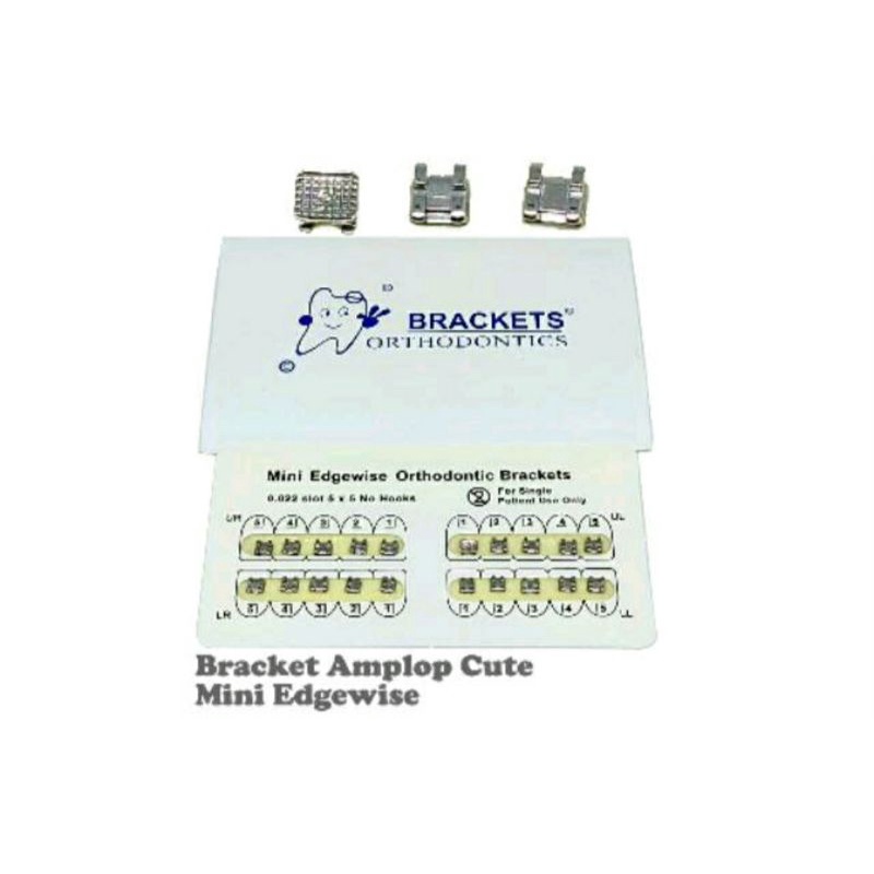 bracket mini / bracket behel / bracket adwingse / bracket separoh