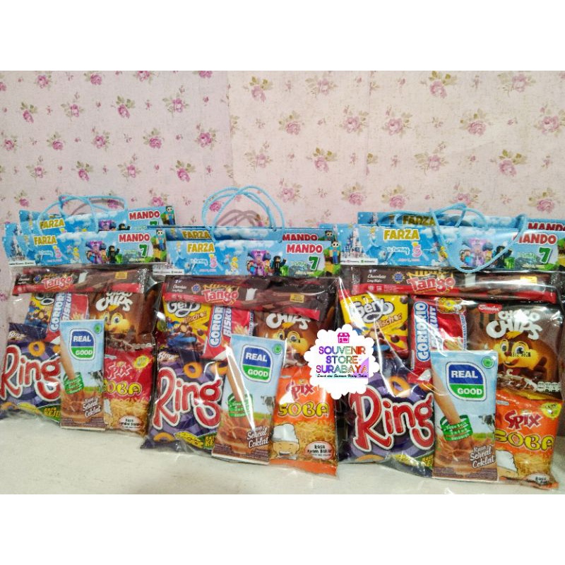 Murah !! Snack Ulang Tahun Bingkisan Snack Ultah Paket Ultah Surabaya Snack Ultah Surabaya