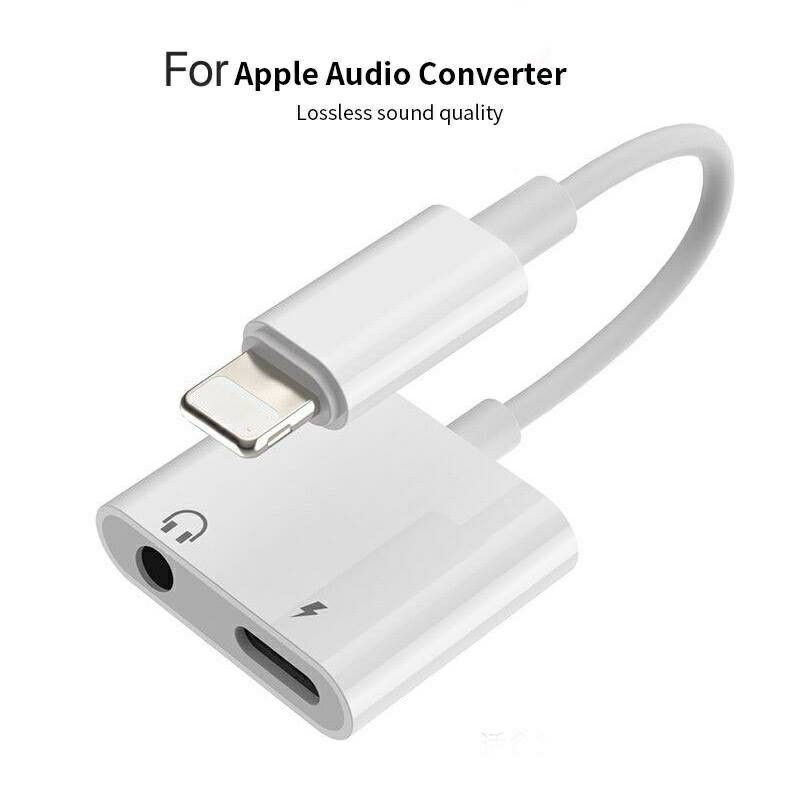 Converter Charger + Jack Audio Lightning 2in1