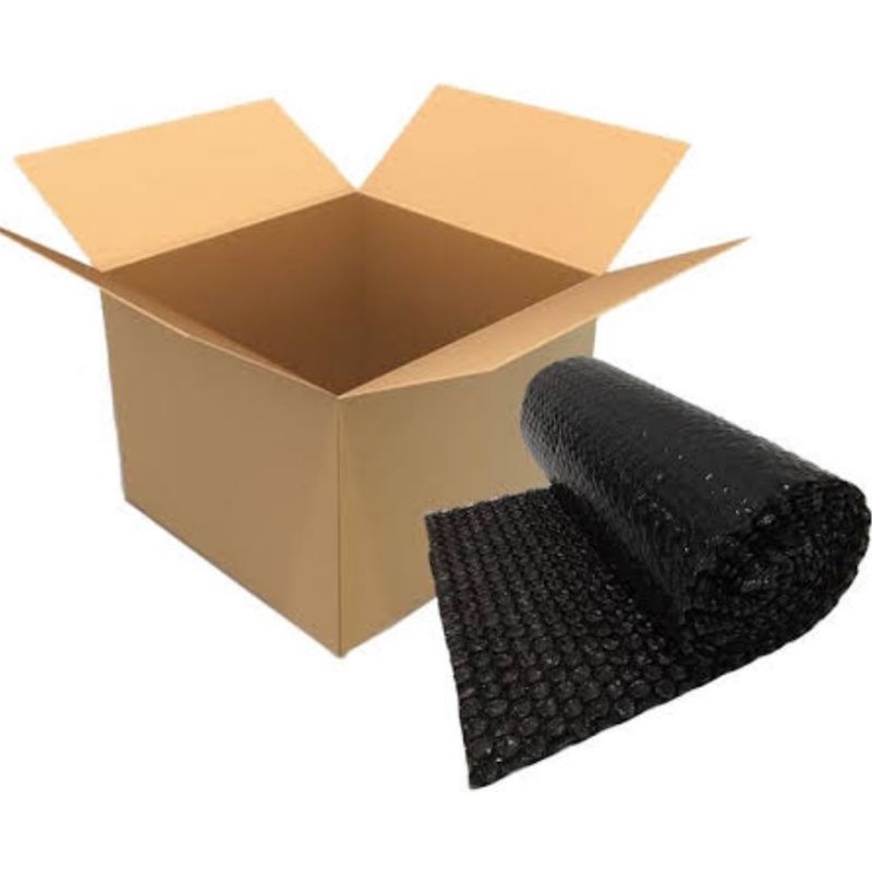 

BUBBLE WRAP DAN KARTON FOR EXTRA SAFETY