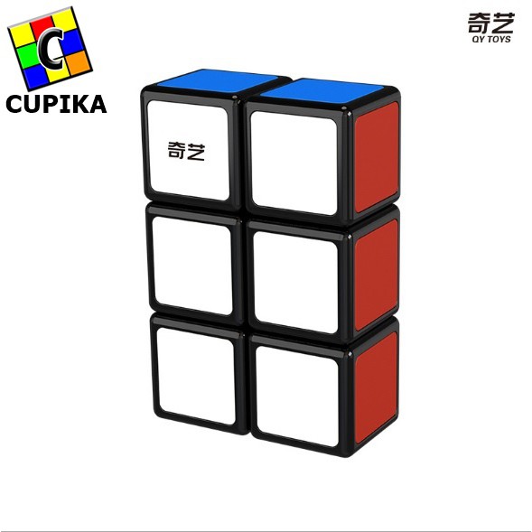 Rubik Floppy 123 1x2x3 Qiyi Qidi ghost Blackbase Original