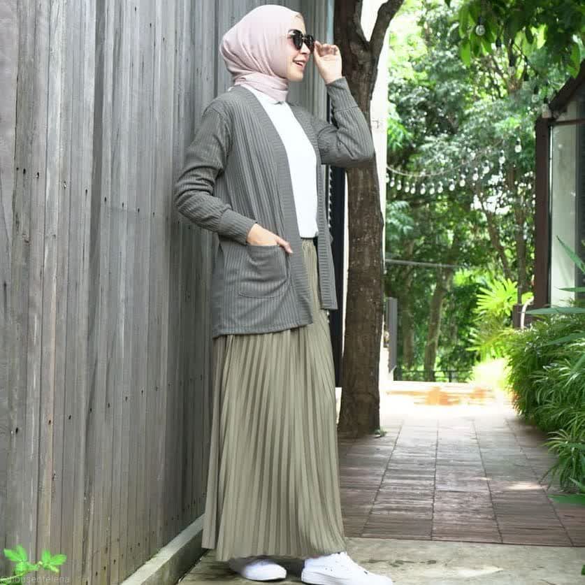 ROK PLISKET PREMIUM/ ROK PLISKET  PREMIUM/ ROK plisket PANJANG PREMIUM/