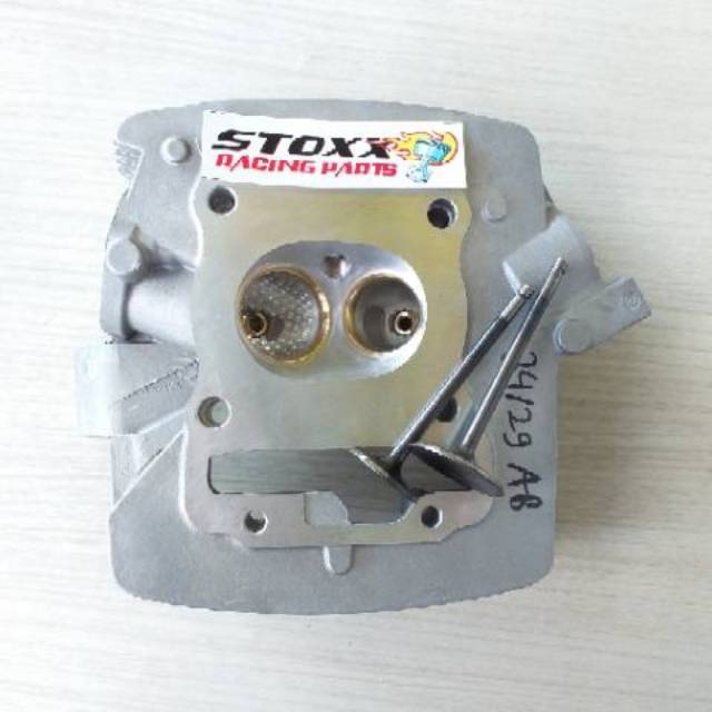 NON COD HEAD KLEP 34 - 29 CRF 150 VERZA BRT ALBRONZE PORTING CNC silinder kop
