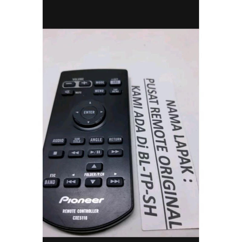 REMOTE REMOT TAPE MOBIL PIONEER CXE5116 DOUBEL DIN AVH ORIGINAL ASLI