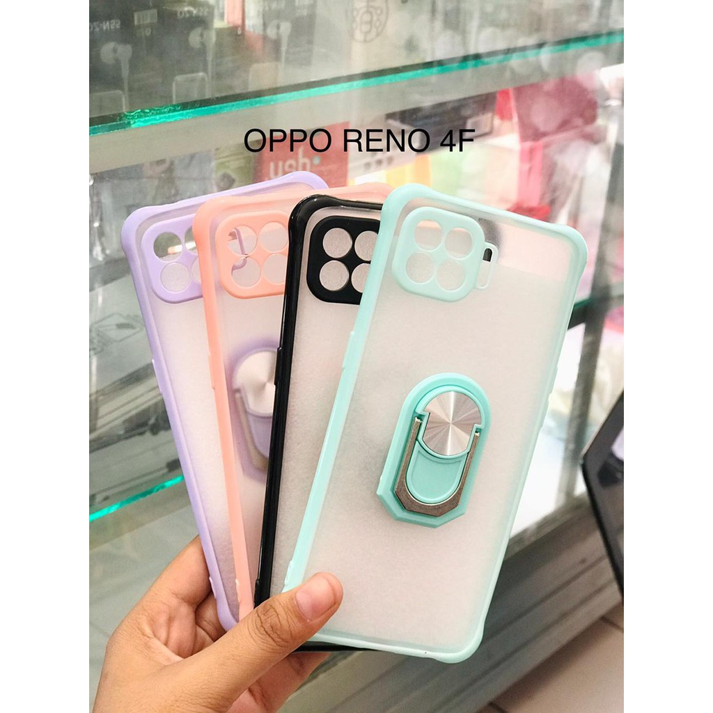 SILIKON CASE MY CHOICE RINGSTAND OPPO RENO 4F