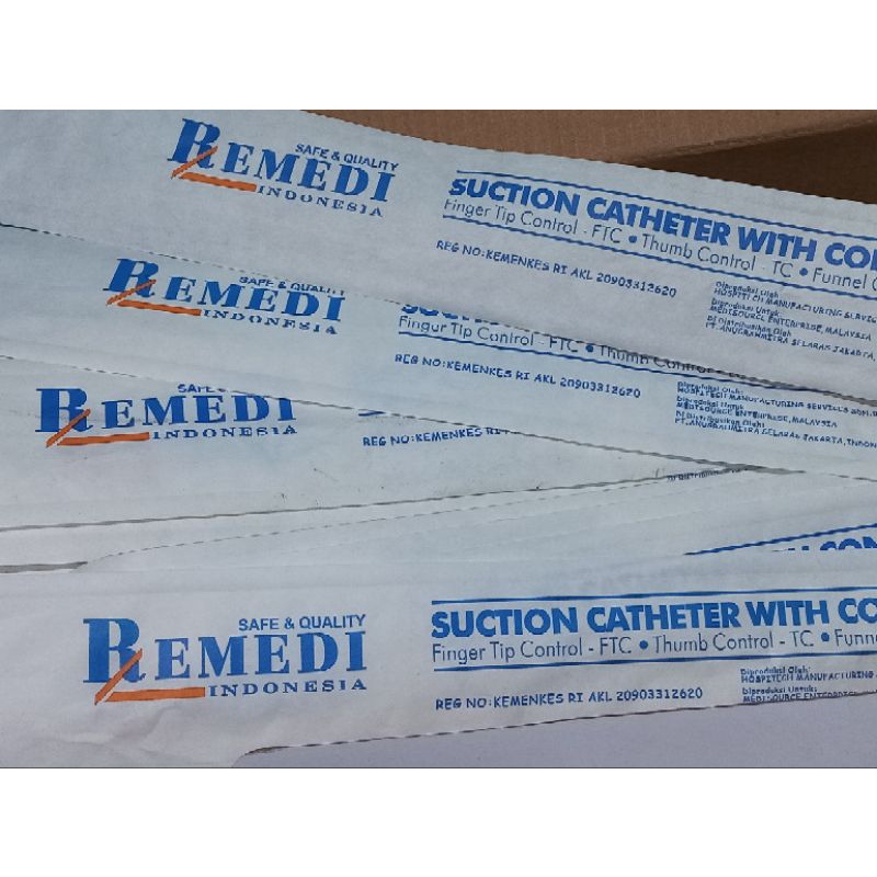 Selang Suction Remedi / Selang Dahak Remedi Uk 6 8 10 12 14 16