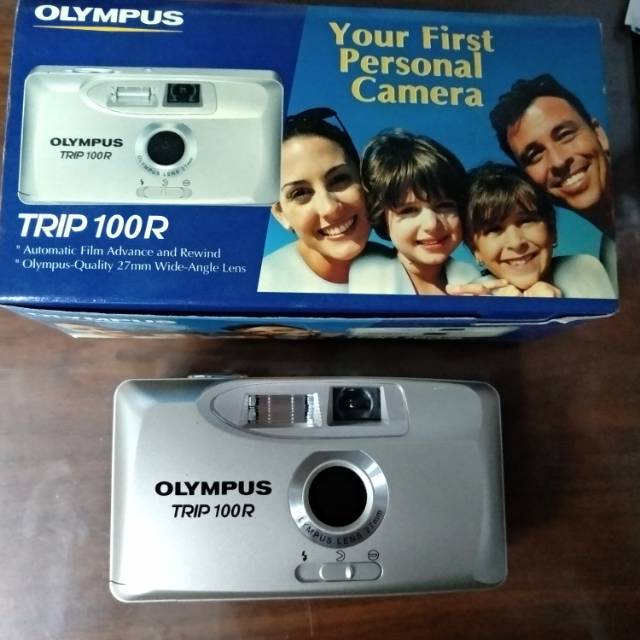 CAMERA kamera Roll film analog OLYMPUS TRIP 100R  35 mm klise negatif FILM klise