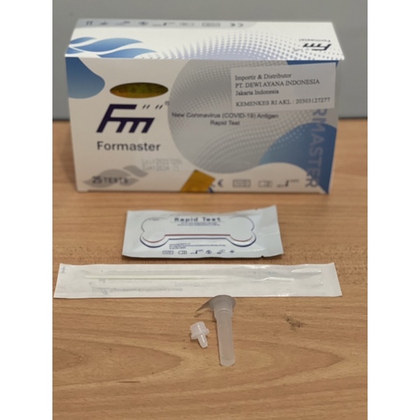 FORMASTER SWAB ANTIGEN MANDIRI / RAPID TES