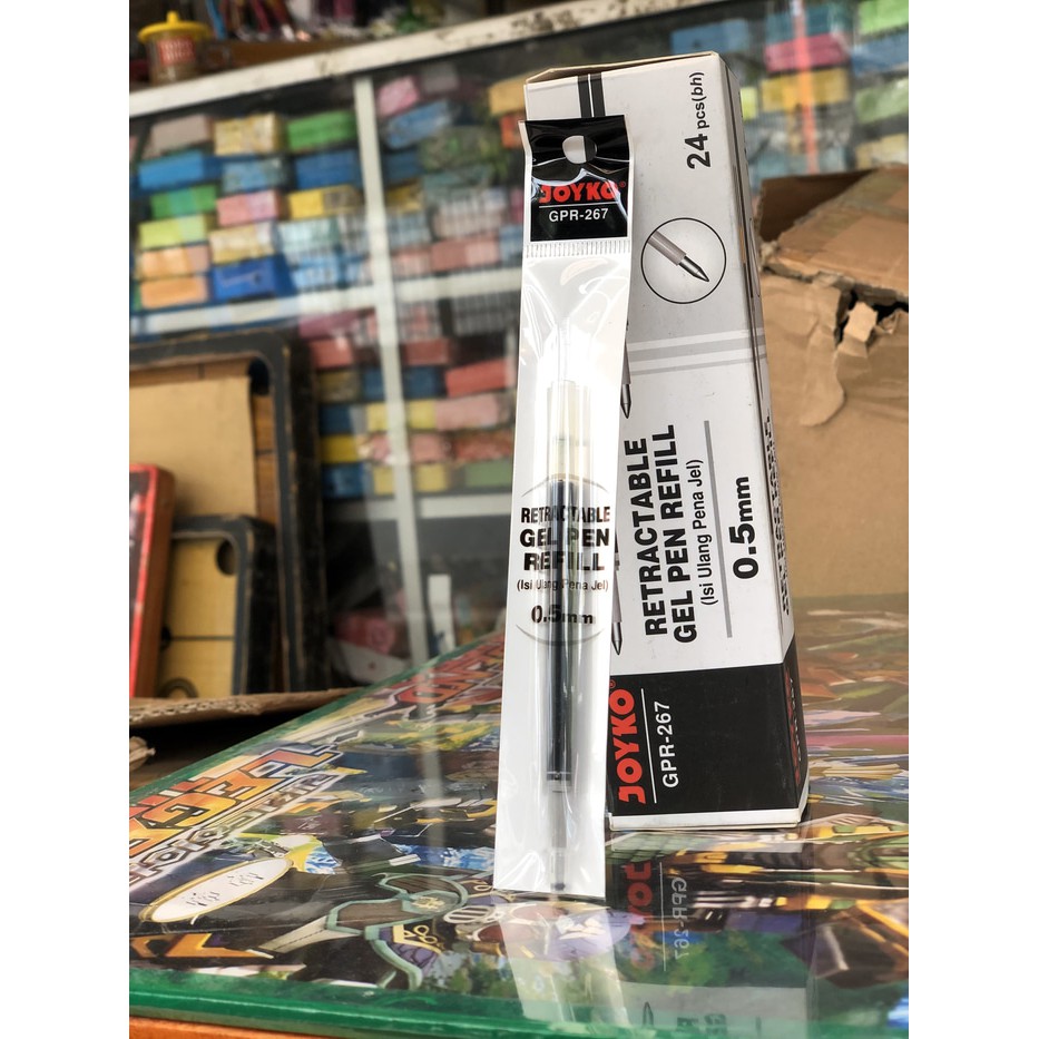 

ISI ULANG / REFIL PULPEN JOYKO Q-GEL (TIKTOK) [PACK]