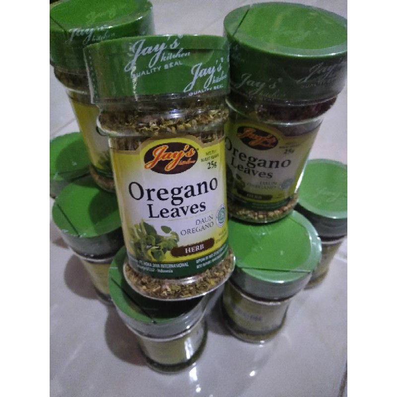 

Jay's Oregano Leaves (daun oregano) murah packing ori 25gr