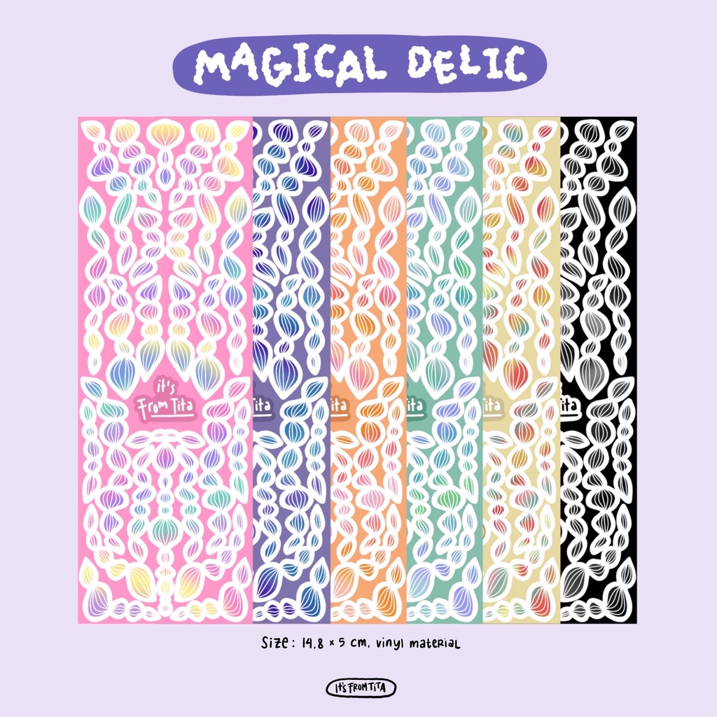 

Delic Deco Sticker || Itsfromtita
