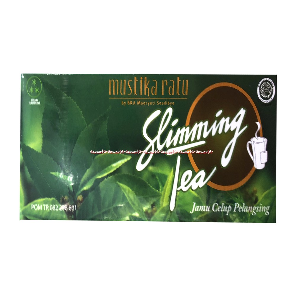 Mustika Ratu Slimming Tea 30 Bag Teh Pelangsing Jamu Celup Pelangsing