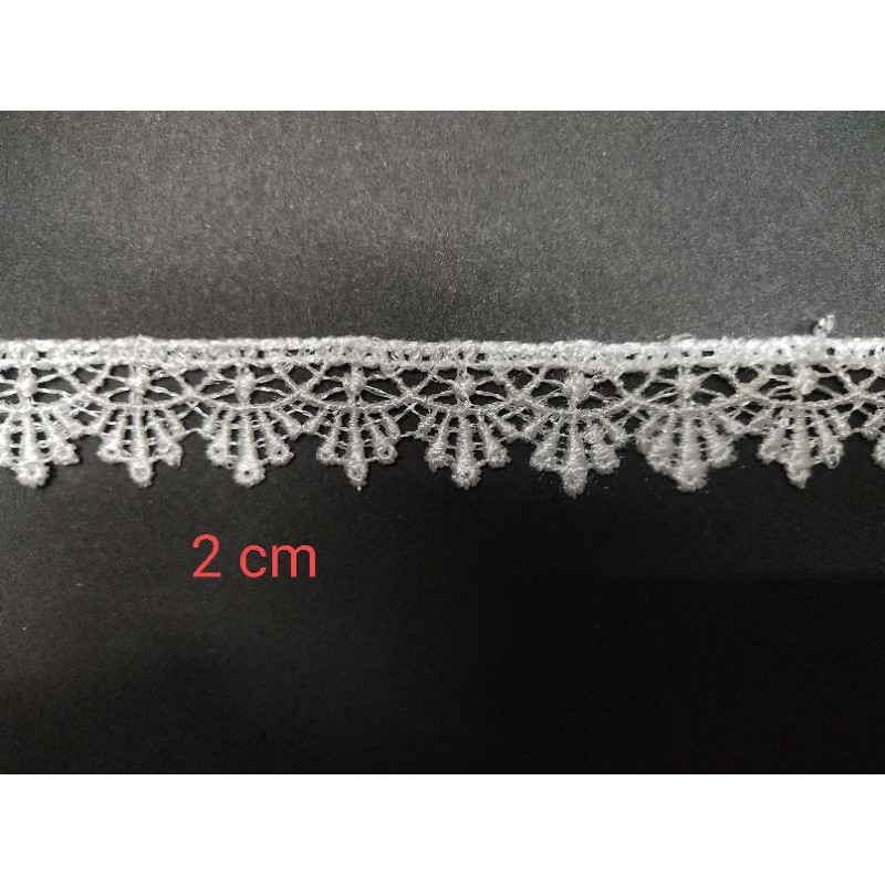 RENDA giper harga 30.000/15 yard renda kecil pinggir renda bordir renda oki renda mukena renda pingg