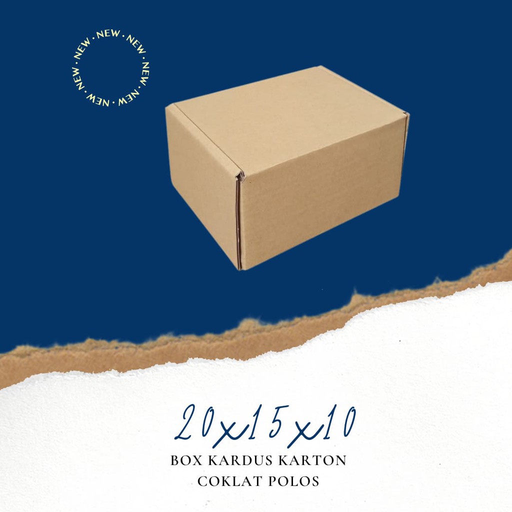 

BOX PACKING/BOX PACKAGING/GIFT/BOX KARUDS 20X15X10 CM/KARTON