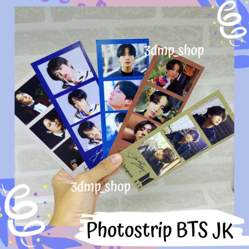 [MINIMAL BELI 2] Photostrip bts jungkook v taehyung jimin suga jhope jin seokjin rm rapmonster