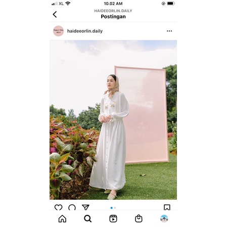 seraya dress white haidee&orlin