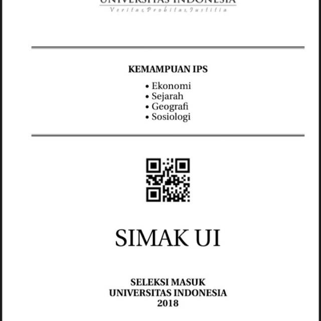 Jasa Print Soal Simak Ui 2018 Pdf Indonesia