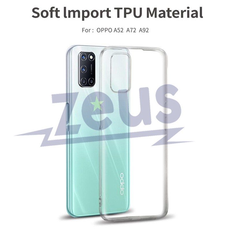 Softcase Bening Oppo A52 - Oppo A92 Transparan Soft Case