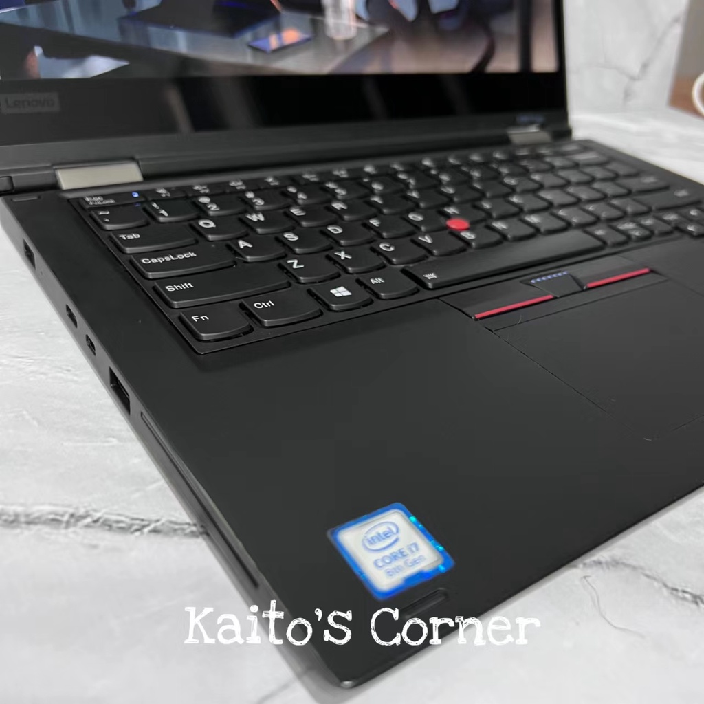[Bekas] Laptop Lenovo Yoga X380 X390 X395 i5/i7 Gen 8 - 13.3” FHD Touchscreen + Stylus + Bisa Lipat 360° Slim Mulus