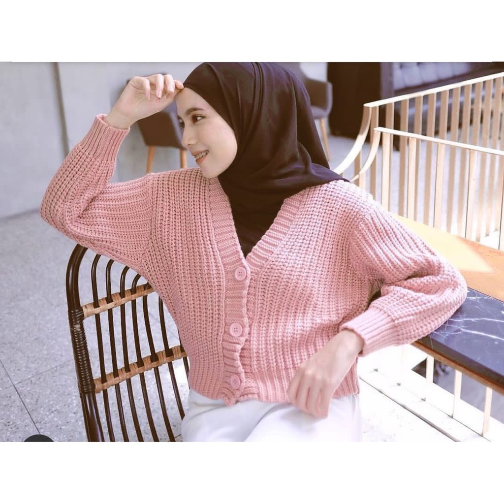 KALILA - ARSY Cardy Cardigan Rajut Wanita Dewasa | Kardigan Rajut Wanita