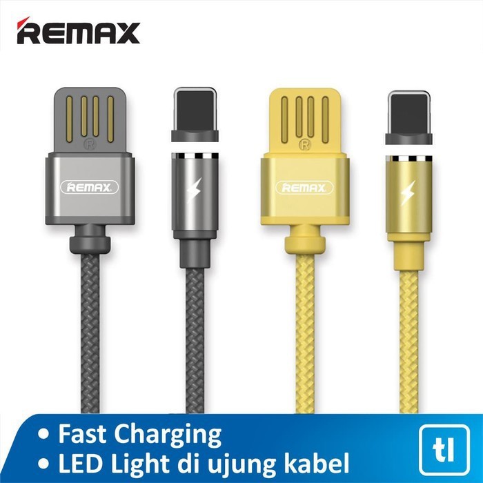 Remax iphone Cable GRAVITY Series RC-095i Iphone Lightning Kabel Data Magnet