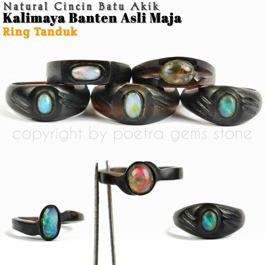 Cincin Kalimaya Banten Maja Ring Tanduk KLMY002 Termurah