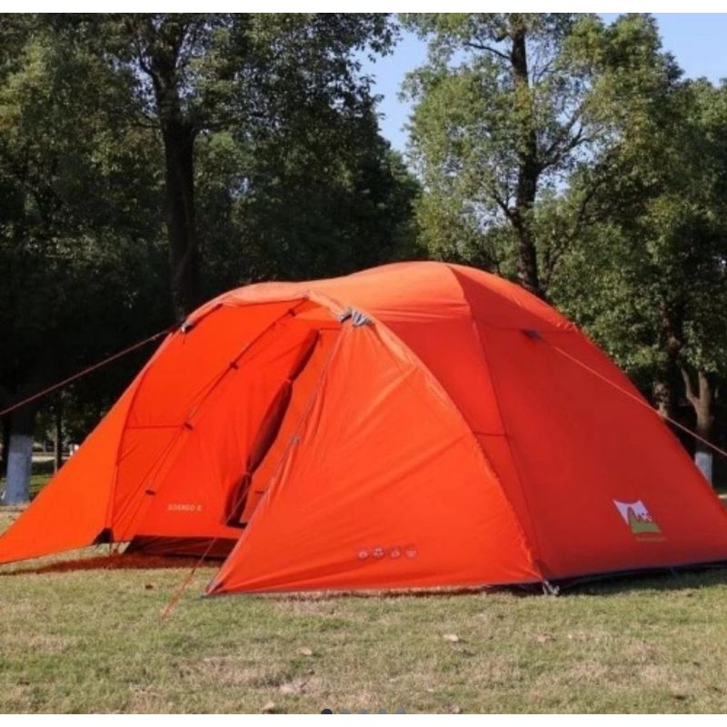 TENDA CAMPING MIS BORNEO OUTDOOR  6P 6 ORANG DOUBLE LAYER