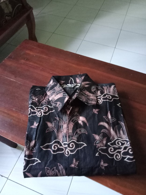 Baju Batik Pria Slimfit Big Size M L Xl Xxl Atasan Kemeja Batik Lengan Panjang Original